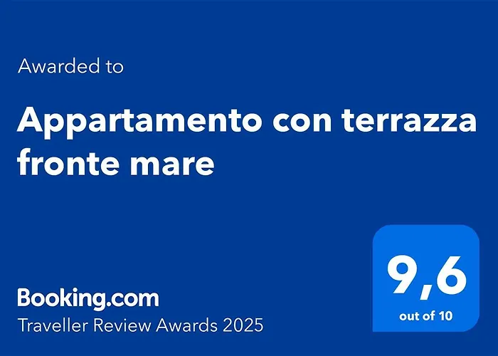 Appartamento Con Terrazza Fronte Mare